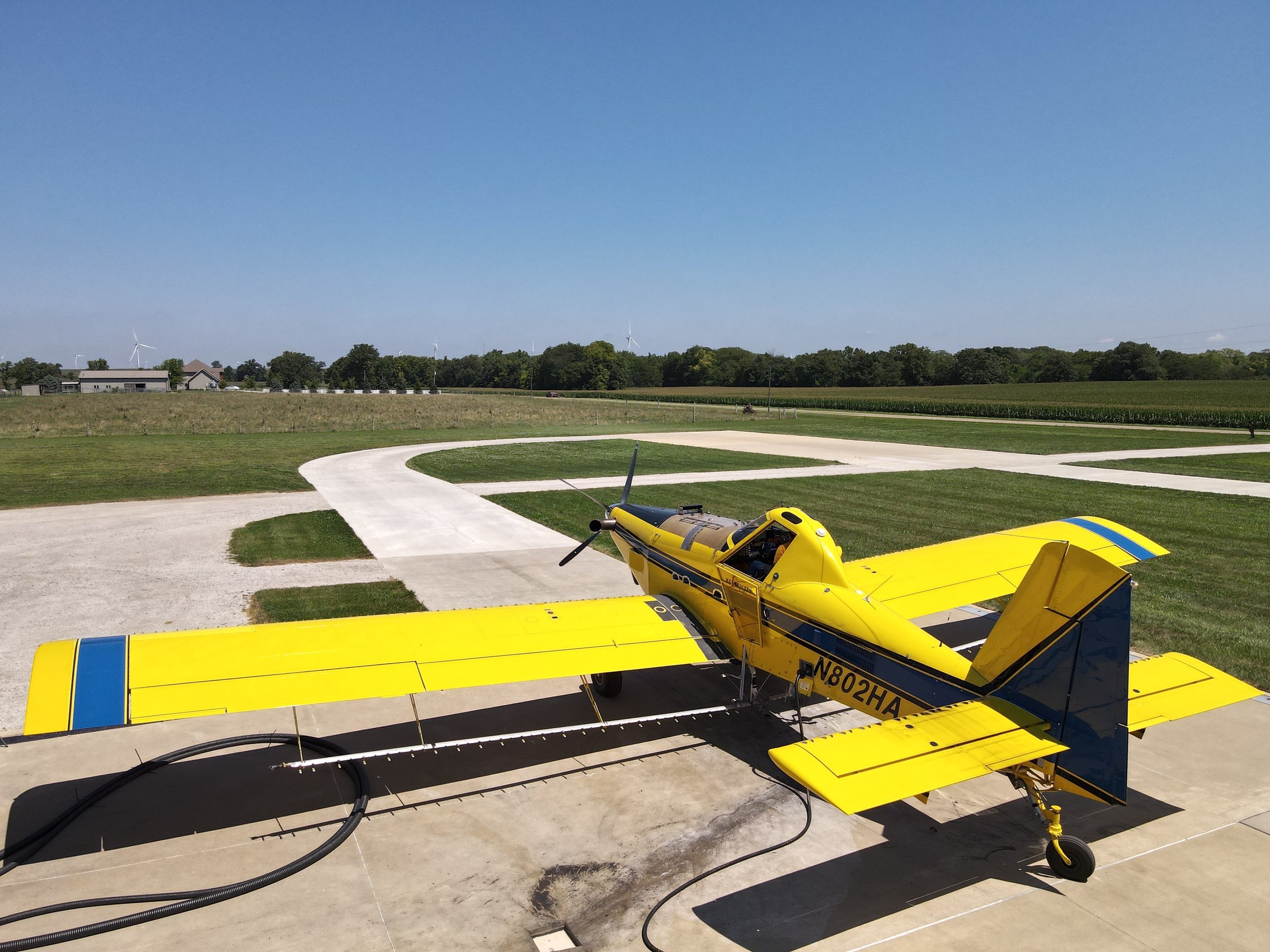 Aerial Application Liquid System Loadout